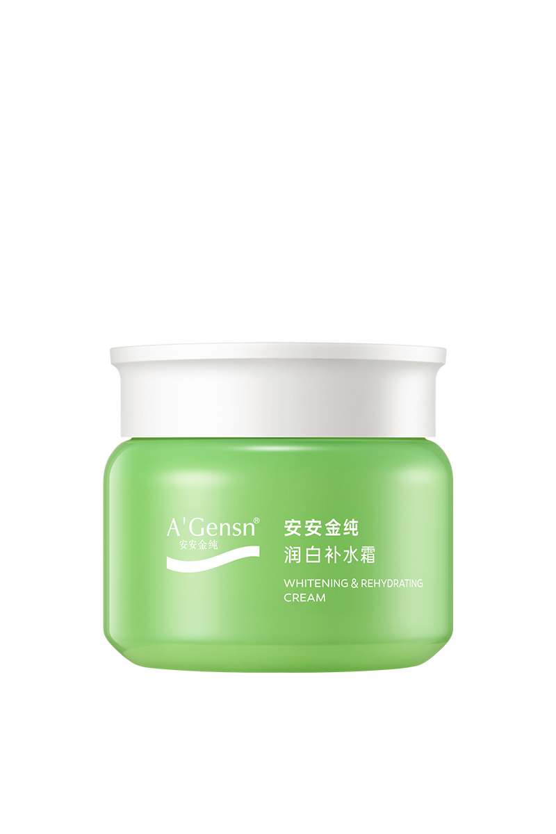 安安金纯润白补水霜