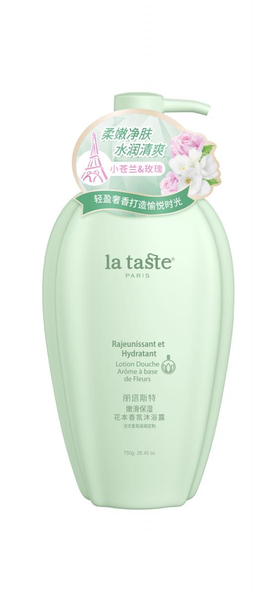 Lotion Douche Arôme à base de Fleurs Rajeunissant et Hydratant