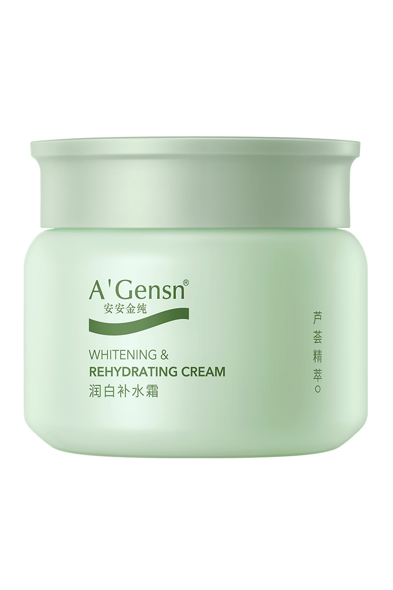 安安金纯润白补水霜